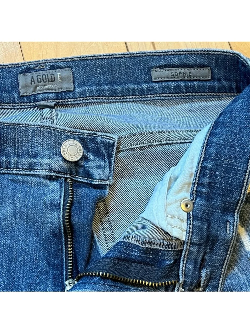 AGOLDE Sophie Distressed Skinny Jeans size 25